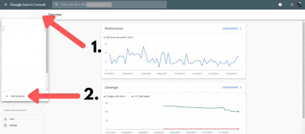 Webmaster Tools Backend