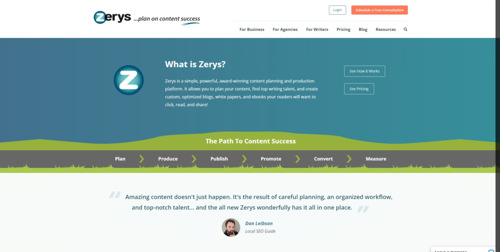 Zerys - Remote Writer Jobs